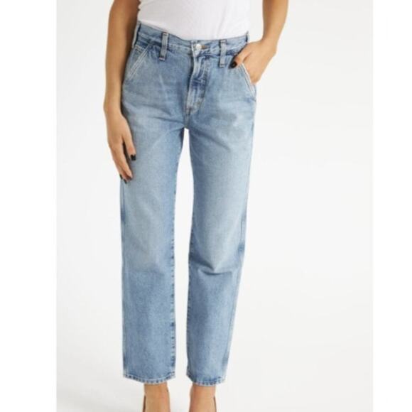 Agolde Denim - Agolde Cooper Trouser High Rise Straight Leg Jeans Womens Size 27 Command